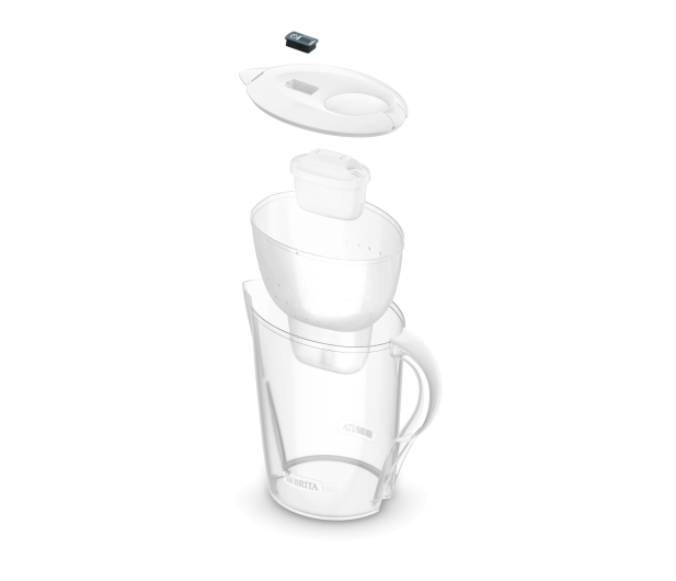 Brita Dzbanek Marella XL biała + 2 wkłady filtrujące MAXTRAPRO Pur - 1533414 - zdjęcie 3
